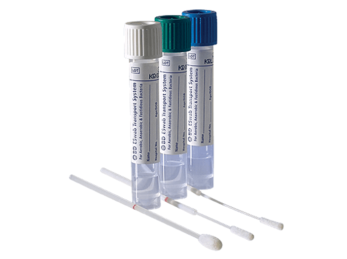 BD ESwab® collection swabs and transport collection tubes