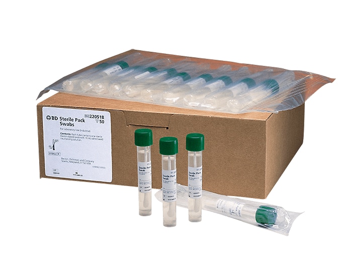 BD Sterile Pack Swabs - Lrg Thumb