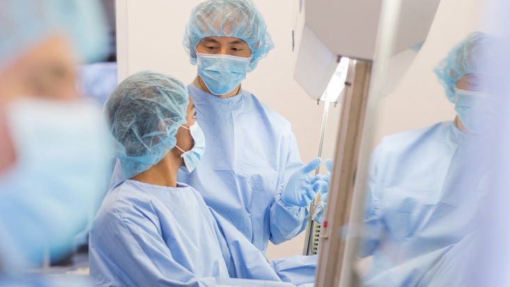 nurse with patient